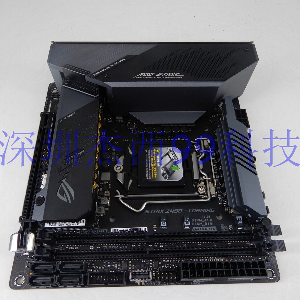 华硕asus rog strix z490-i gaming 玩家国度 台式机主板