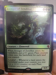 【学府卡牌】万智牌 MTG 闪 赞迪卡复仇者 对决版 英文 异画