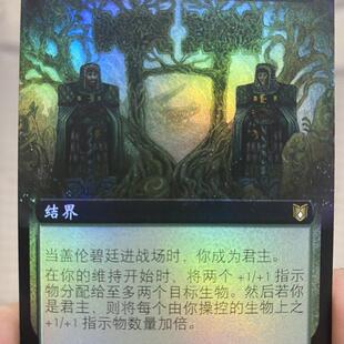 【学府卡牌】万智牌 盖伦碧廷 中英文 扩画闪 艾卓仙踪 指挥官WOC