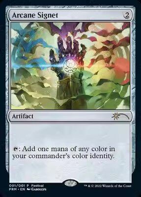 【学府卡牌】万智牌 MTG 秘法印记 Arcane Signet30周年纪念 英文