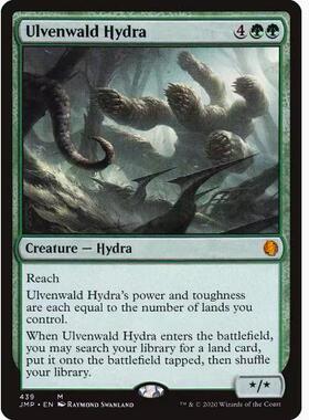 【学府卡牌】万智牌 MTG 沃文森多头龙 英文 Jumpstart 秘稀 绿色