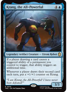 【学府卡牌】万智牌 全能克朗 英文 潮涌闪 忍者神龟 指挥官 TMC