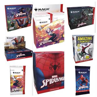 【学府卡牌】万智牌 漫威 蜘蛛侠 SPM 聚珍包 肥包 售前盒 场景盒