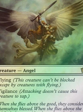 【学府卡牌】万智牌 撒拉天使Serra Angel 英文闪 古典第九版9ed