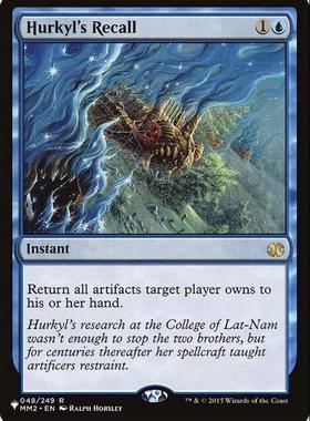 【学府卡牌】万智牌 MTG 河鼓的召还 英文平 蓝色 list 摩登大师