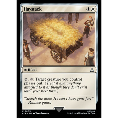 【学府卡牌】万智牌 干草垛 Haystack 中英文 刺客信条 ACR