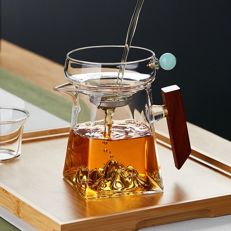 玻璃公道杯茶海分茶器功夫茶具图片
