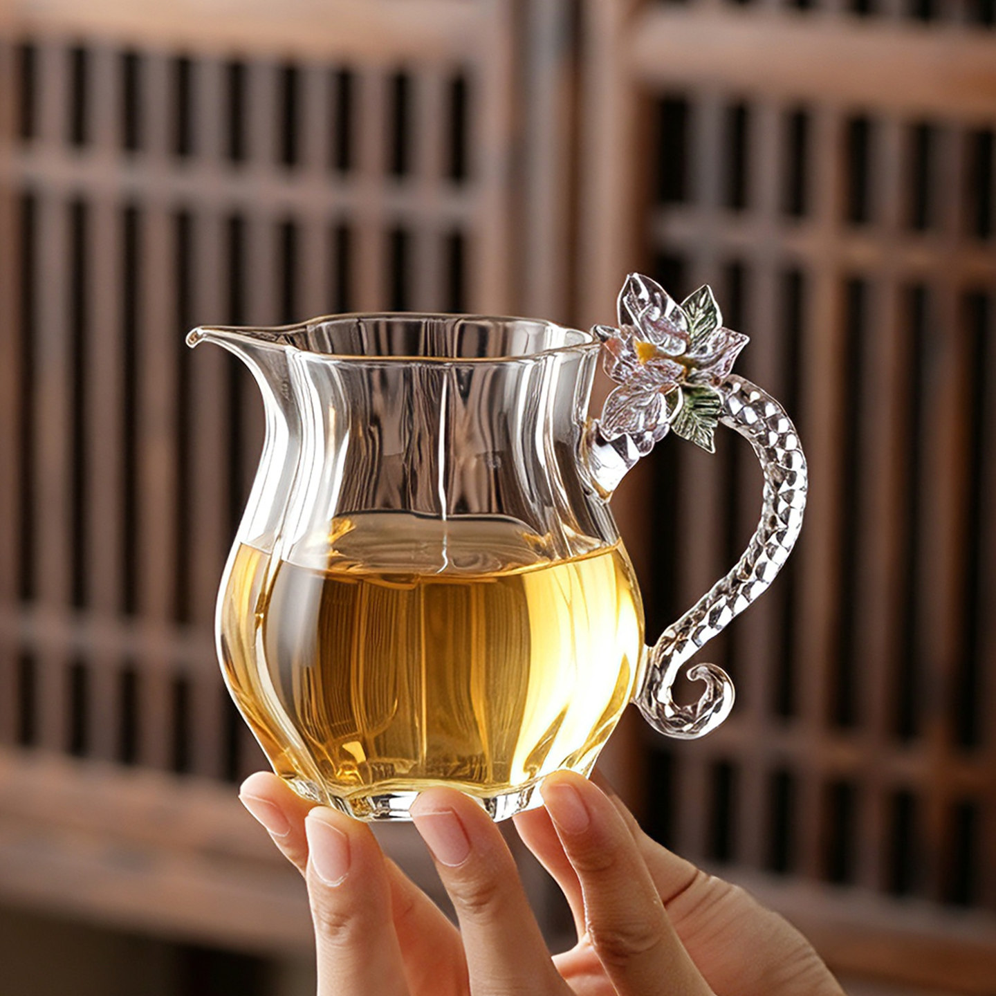 玻璃公道杯耐高温加厚图片