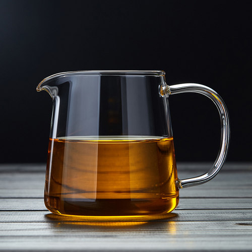 公道杯2026新款玻璃公道杯加厚耐高温茶道分茶器茶杯过滤高硼硅泡