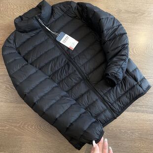 中青年保暖休闲外套时尚 秋冬季 羽绒棉服立领短款 轻薄款 棉衣潮 男式
