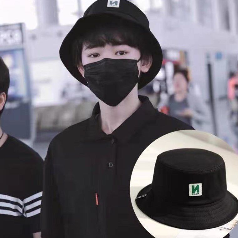 宋亚轩同款渔夫帽夏男女tnt时代少年团日系嘻哈学生遮阳防晒盆帽