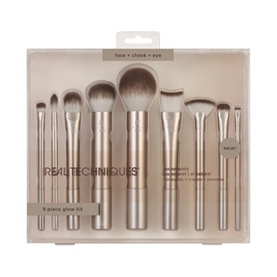 Real Techniques 9pc Face amp Cheek amp Eye Kit