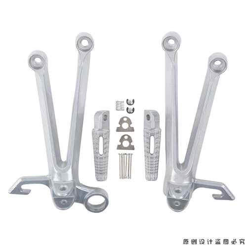 铃木GSXR1000 大R 05-06年K5/K6 适用前后脚踏总成 脚踏 三角支架