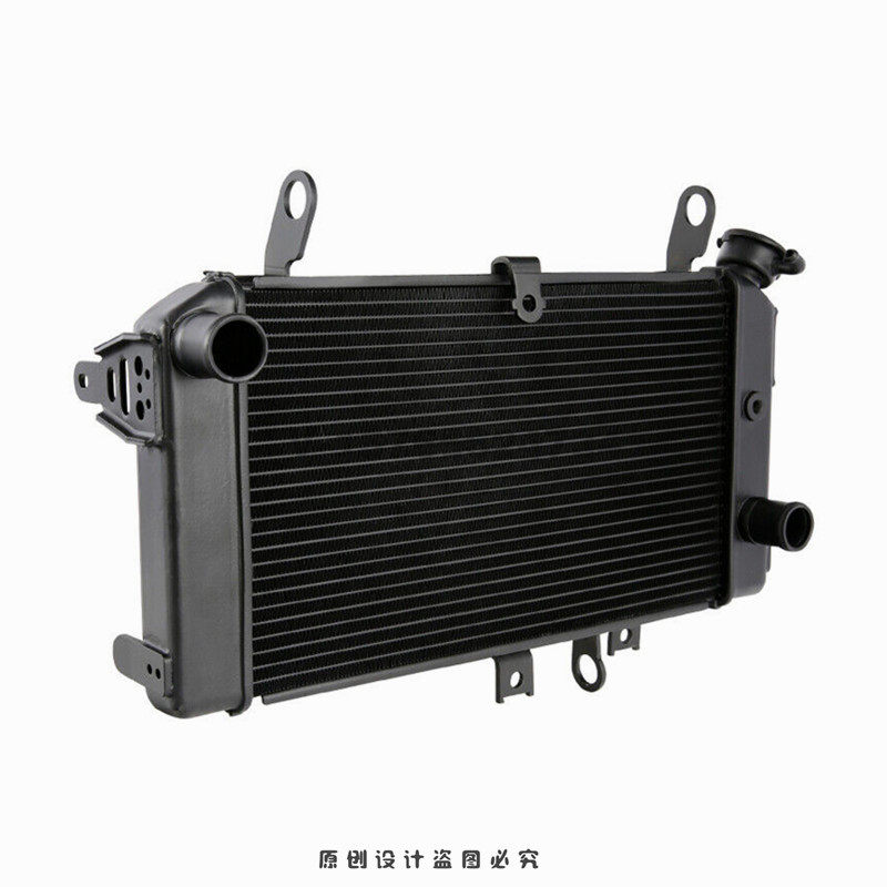 适用铃木SFV650 sfv 650 09-16年 摩托车水箱总成水冷散热器 水箱