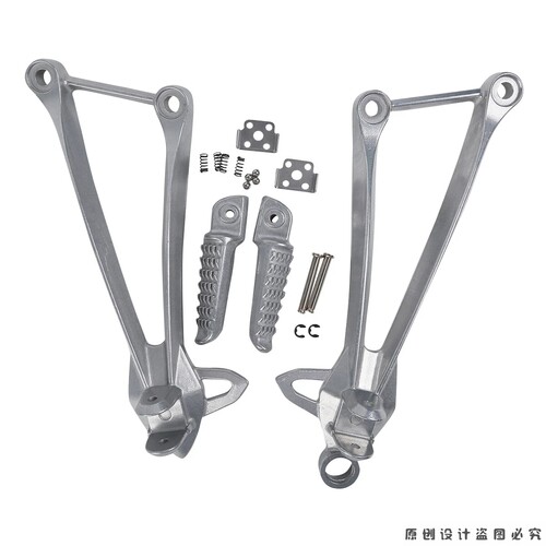 适用川崎忍者Ninja ZX6R 09-23年 ZX636 ZX10R后脚踏支架三角支架