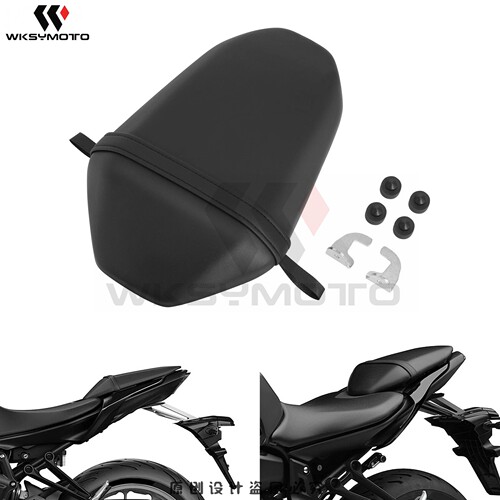 适用雅马哈 MT07 MT-07 FZ7 18-24年 后皮座 后坐垫 坐包 座包