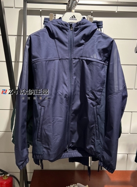 阿迪达斯男子连帽加绒保暖运动外套 KA1306 KA1305 KG5180 KA1307