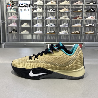 耐克低帮缓震透气实战运动篮球鞋