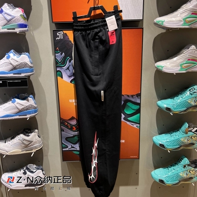 耐克男子冬季加绒保暖运动束脚裤