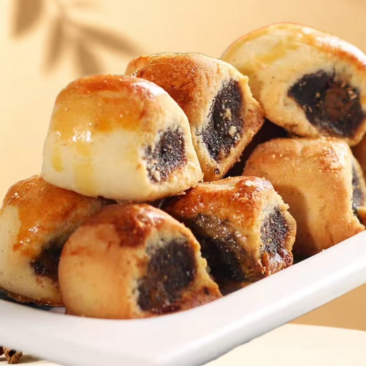 山东老字号景德东糕点 枣泥卷 传统点心 零食特产小吃