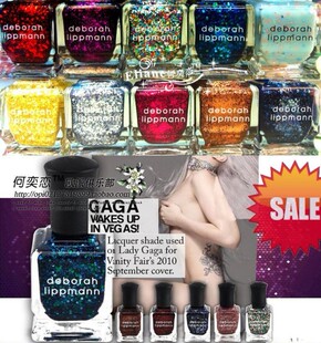 美国 Deborah Lippmann 指甲油GAGA圣诞热推小样4ML