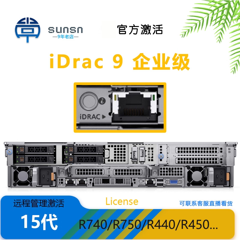 sunsn远程管理卡iDRAC9许可证