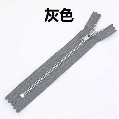 铝齿闭尾拉链YKK3Y金属裤门襟