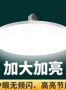 led灯泡超亮节能灯E27通用大螺丝口高亮蝶形led灯白光护眼家用灯