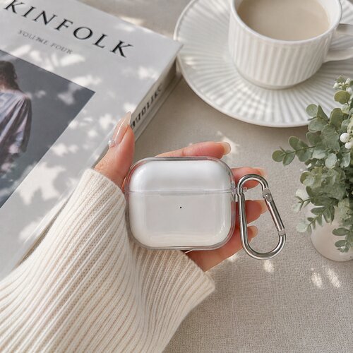 苹果AirPods保护套防摔保护充电盒保护套透明保护套适用airpods1/2/3/4/pro/pro2/pro3轻薄防刮保护套便携