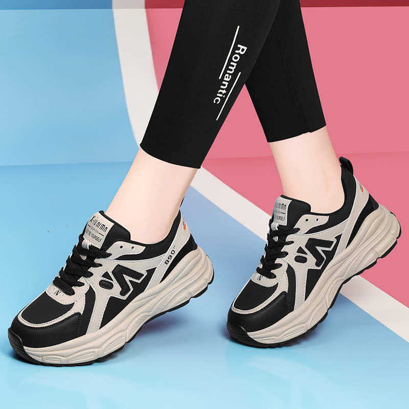 【官网】女子真皮休闲运动鞋女鞋