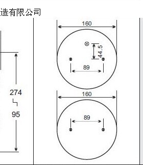空气弹簧囊2B9-701 207065 578-92-3-206 578923206 VSP2B12RA-3