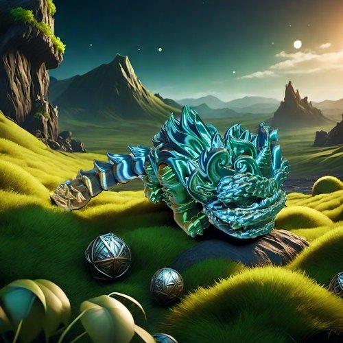 醒狮神兽麒麟年兽貔貅3D打印