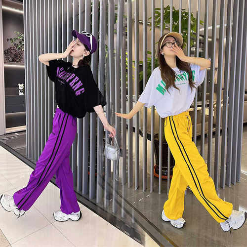 曳步舞广场舞休闲运动装夏季新款