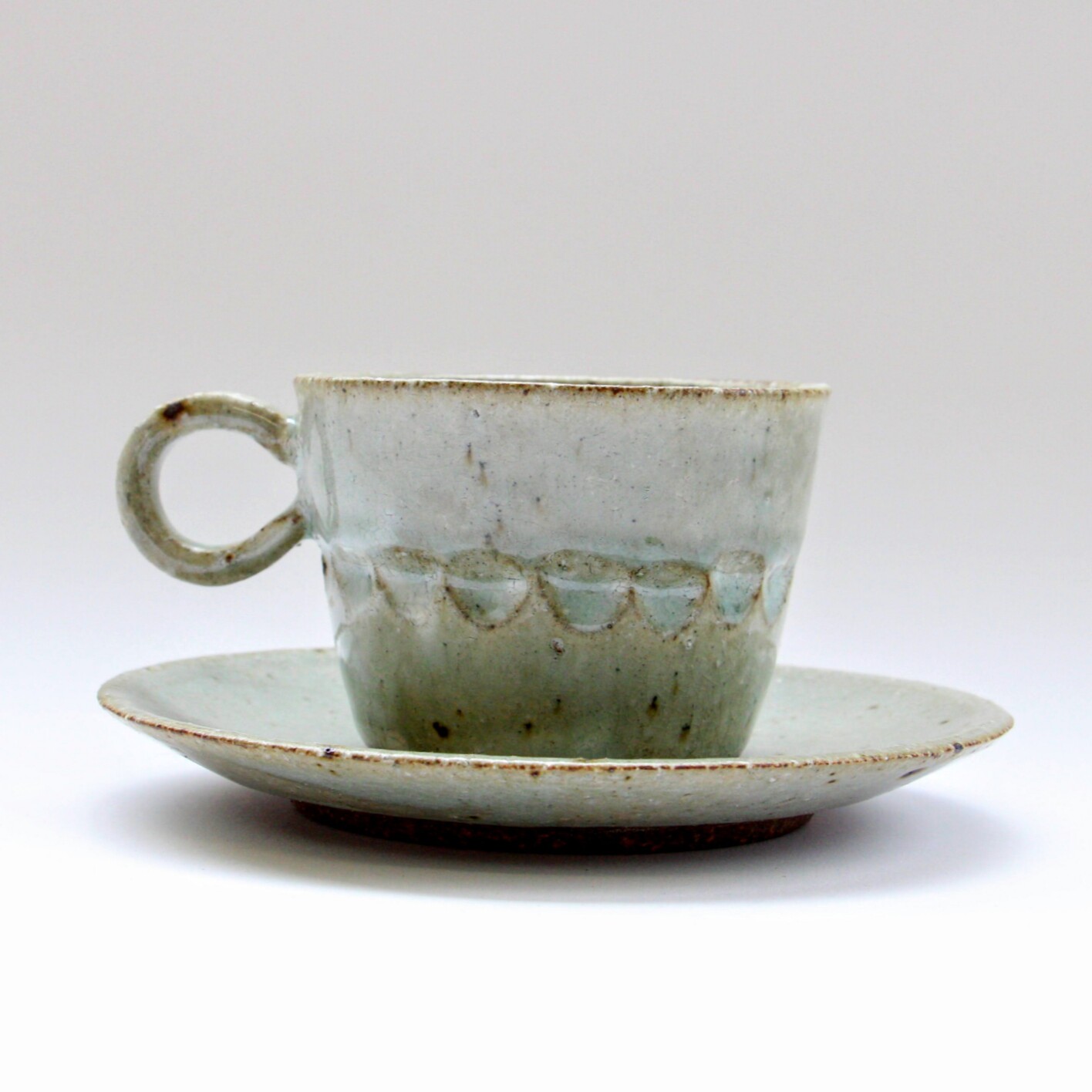 日本进口手工制作粗陶咖啡杯马克杯日式侘寂复古风水杯牛奶杯
