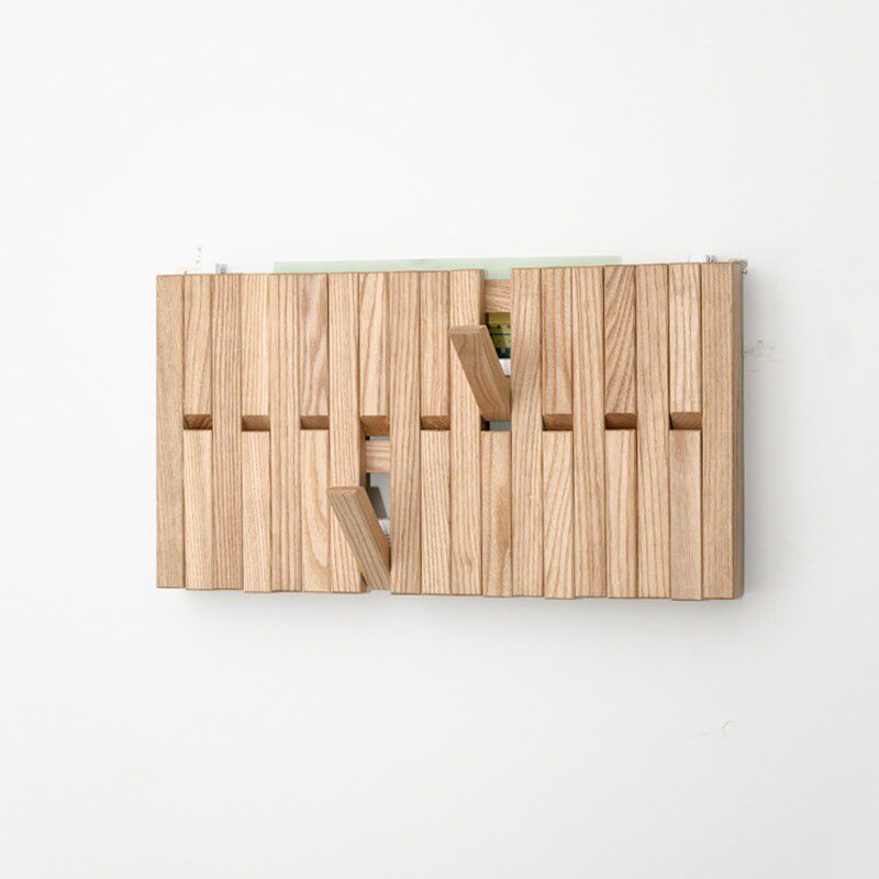 创意电表箱遮挡装饰画轻奢电箱装饰新款钢琴键挂衣架实木配电箱盒