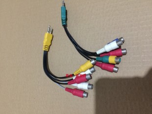松下 P60ST50C视频线 原装 2条 色差线 AV线