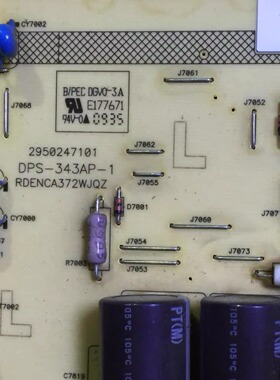 直销夏普LCD-60Z770A电源板DPS-343AP-1 RDENCA372WJQZ 原装