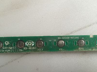 TCL L43F3200E按键板 40-32S12B-KEC2XG