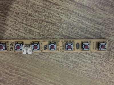 长虹LED50C2000i按键板 JUC7.820.00073381