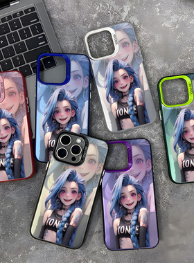 金克斯适用苹果17手机壳iPhone17promax潮款17Air男16女16Pro磨砂15 plus新款14防摔13时尚12个性11卡通x硬壳