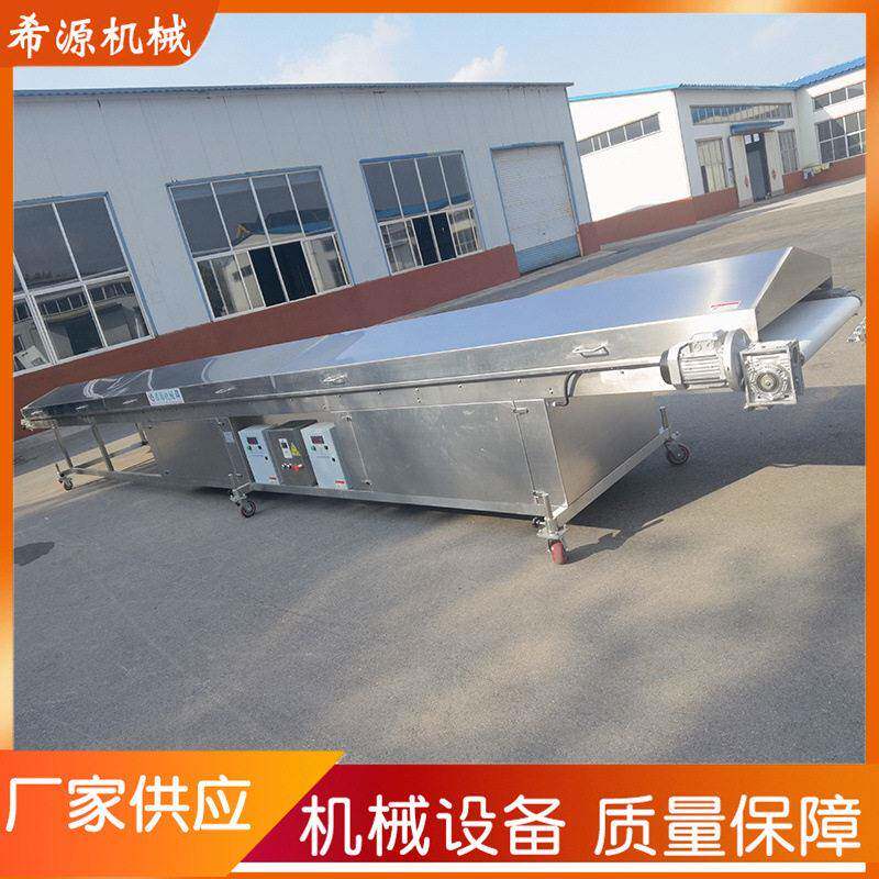 人参片巧克力涂层机 可可派挂巧克力 香蕉水果干巧克力打浆涂层机