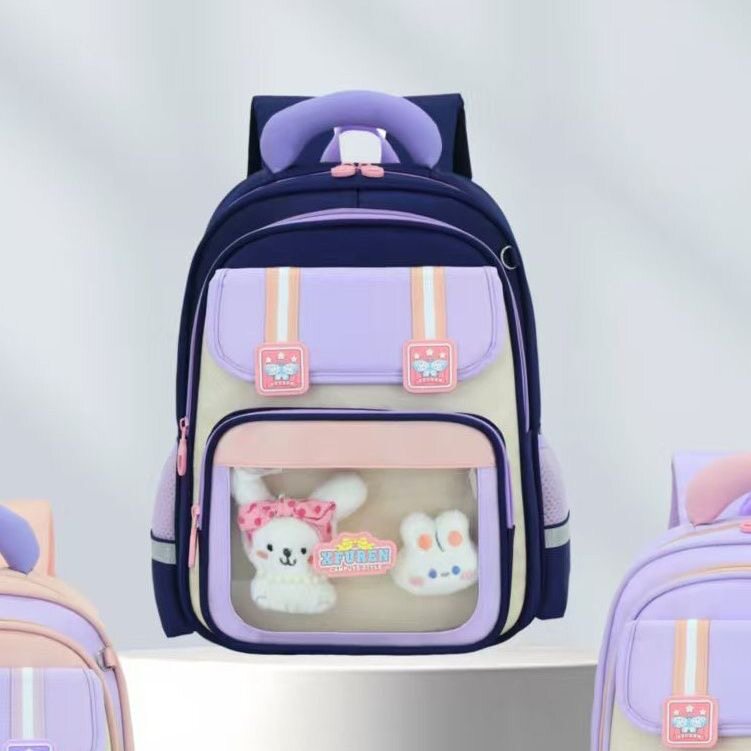 新款书包儿童小学生一二年级减负双肩背包
