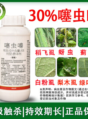 30%噻虫嗪   蔬菜果树花卉稻飞虱蓟马蚜虫绿叶蝉白粉虱农药杀虫剂