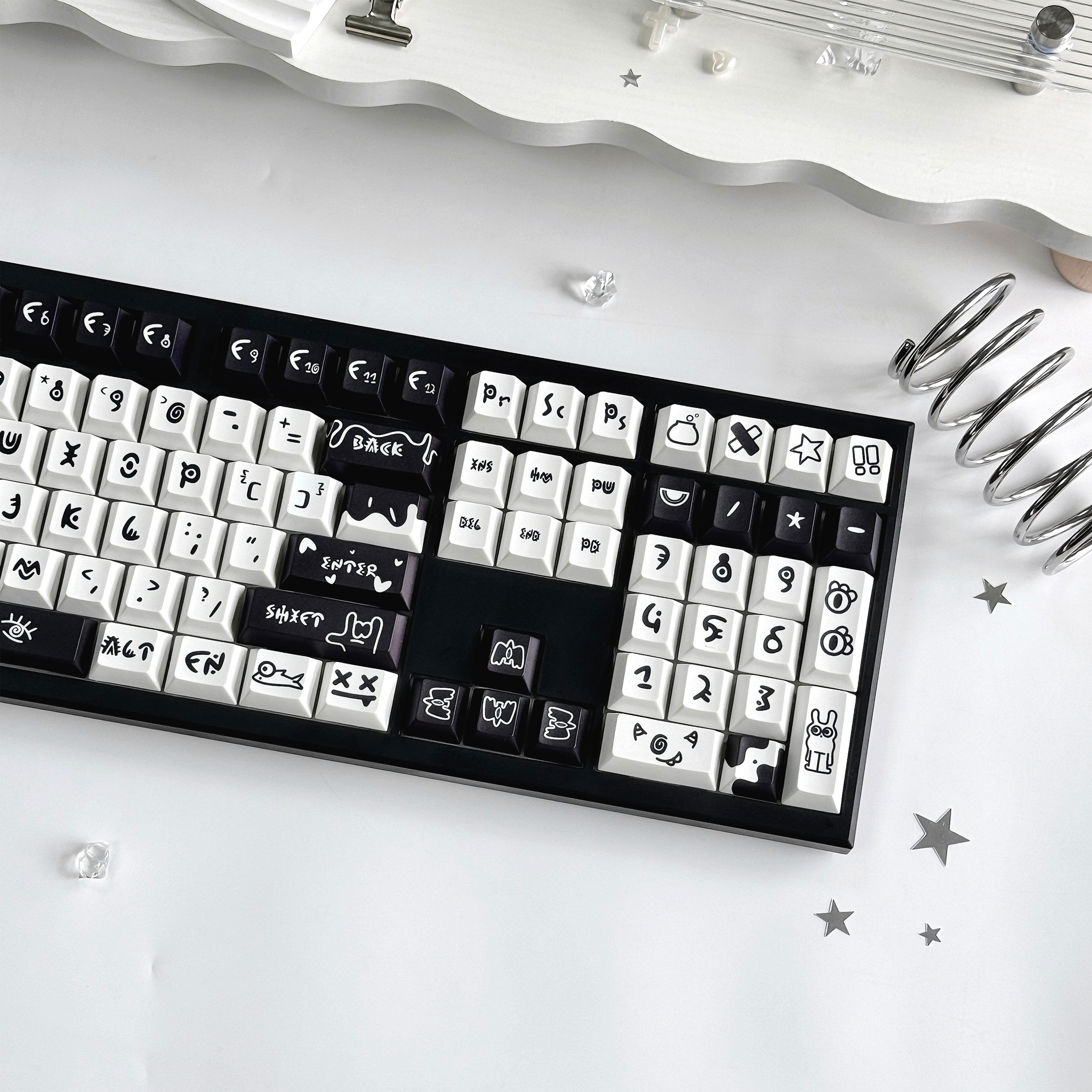 佐亚GMK108三模无线机械键盘侧刻Gaset结构有线蓝牙游戏VIA套件
