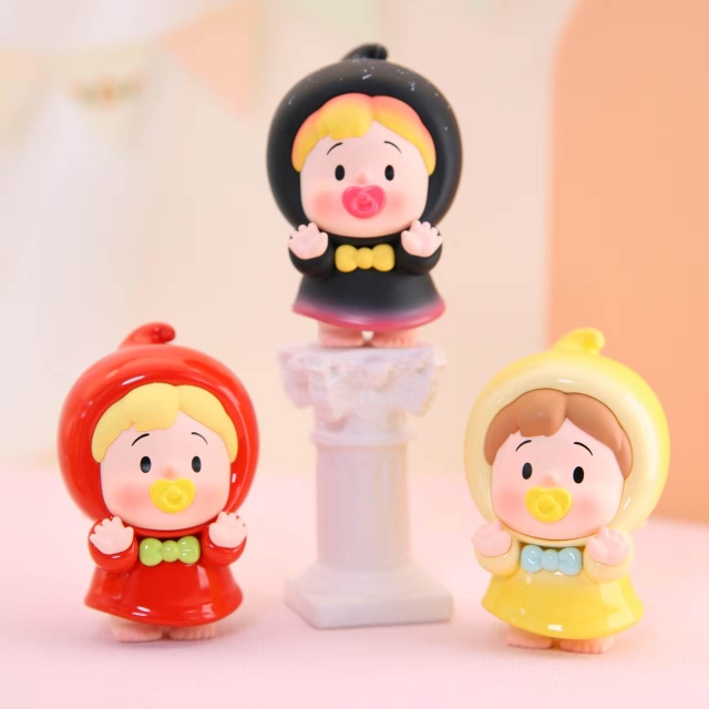 正版小花卷精灵物语系列迷你公仔盲盒可爱女礼物摆件手办潮流玩具