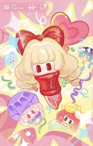 正版酱酱初代-“酱”的Sweet Lab盲袋盲盒潮玩萌粒摆件手办礼物女