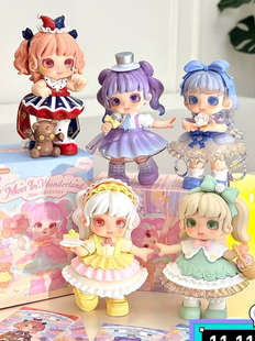 新品Miana小米娜盲盒2代幻遇乐园潮玩可爱娃娃女生手办摆件礼物