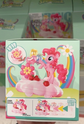 正版小马宝莉奔跑春风车系列盲盒摆件手办可爱礼物潮流玩具公仔女