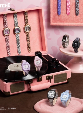 正版三丽鸥hellokitty甜心豹表手表盲盒KT猫手表腕表送女生日礼物