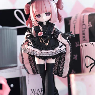 正版匣中诗无症状系列12分BJD娃娃盲盒可动人偶潮玩桌面摆件手办